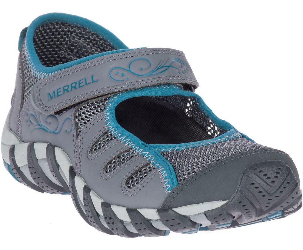 Merrell Sandals Grey - Waterpro Pandi 2 - Womens 38FPNQOAW